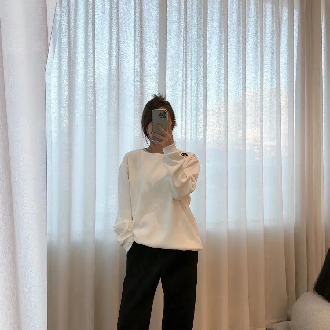【S-3XL】大人気 シンプル 着心地良い 合わせやすい ラウンドネック ルーズ 男女兼用 トップス