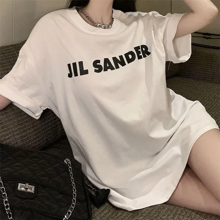 定番 シンプル アルファベット 着心地良い カジュアル ディリー oversize 半袖 Tシャツ