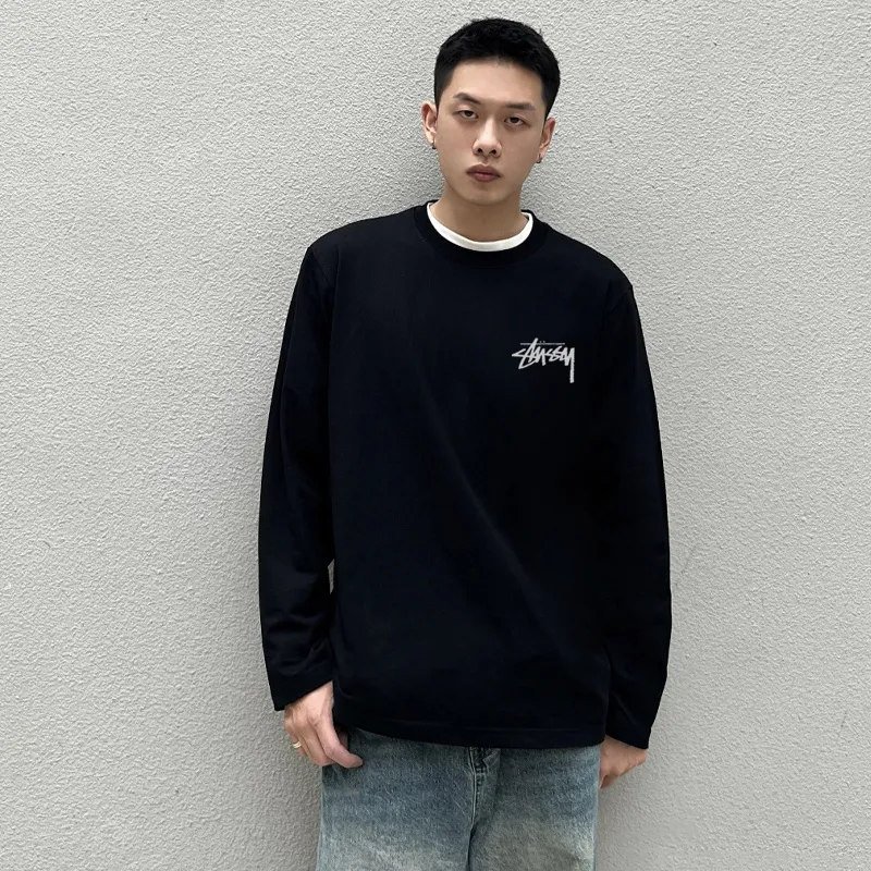 『S-2XL』人気爆発中 存在感 柔らかい スタイリッシュ トレンド リラックス 長袖 Tシャツ