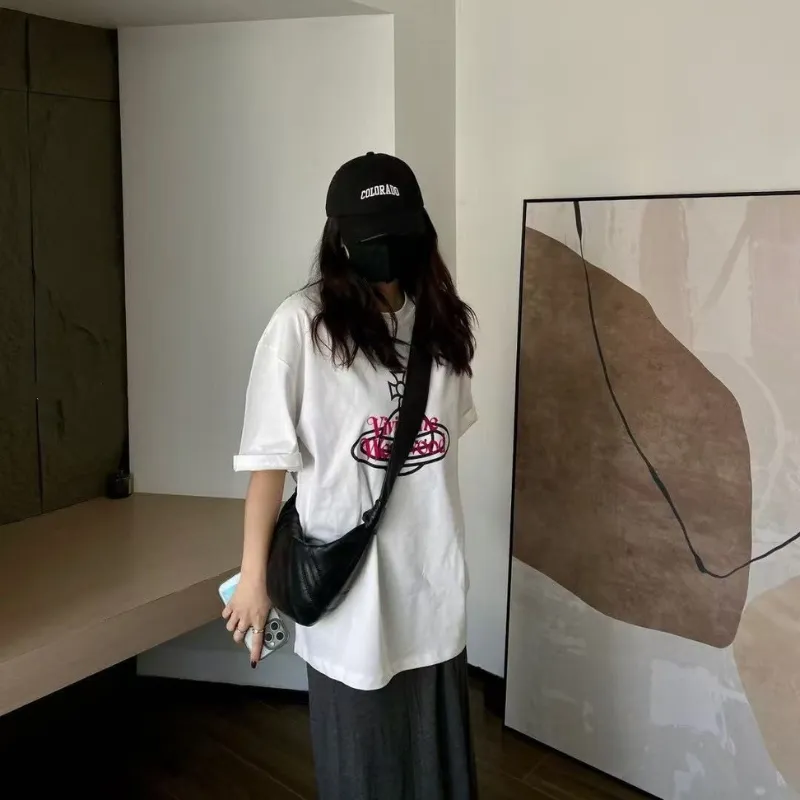 『S-3XL』話題沸騰中 おすすめ 通気性ゆったり オーバーサイズ 快適 2色選べる Ｔシャツ