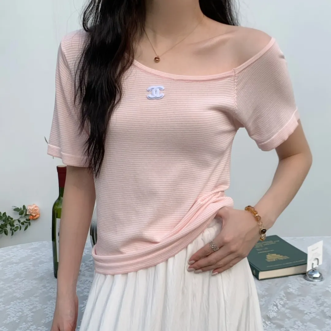 『フリーサイズ』優しい雰囲気 着回し最強 カラフル ロマンティック フレンチ スリム Tシャツ
