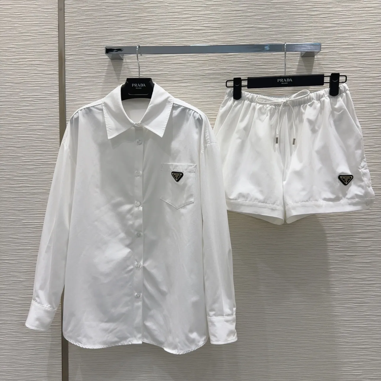 『S-L』話題沸騰中 NO.1人気 エレガント クール 軽量 通気性 ショートパンツ シャツ セットアップ