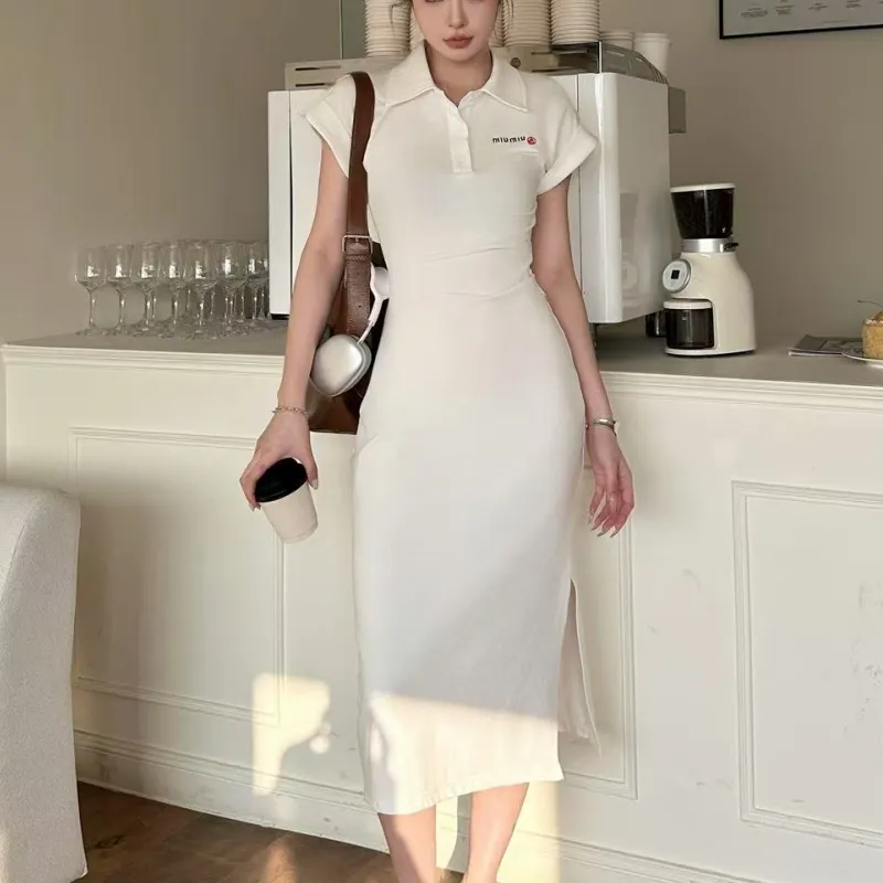 『S-L』美人度アップ ファッション シンプル 高品質 快適 着瘦せ セクシー エレガント ワンピース