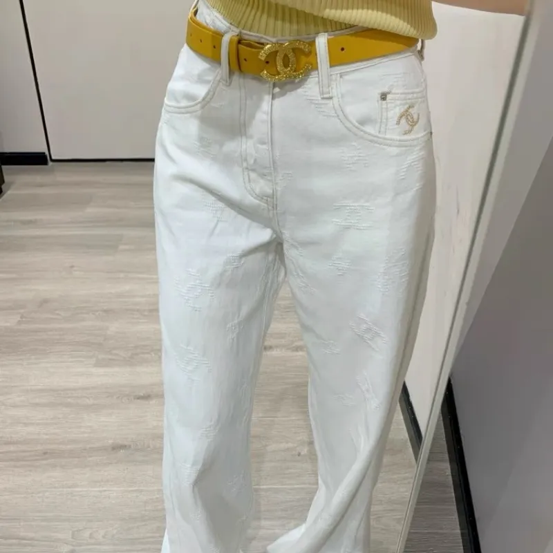 『S-XL』目立つ ファッション 高品質 着瘦せカジュアル クラシック 合わせやすい ストレートワイドデニム
