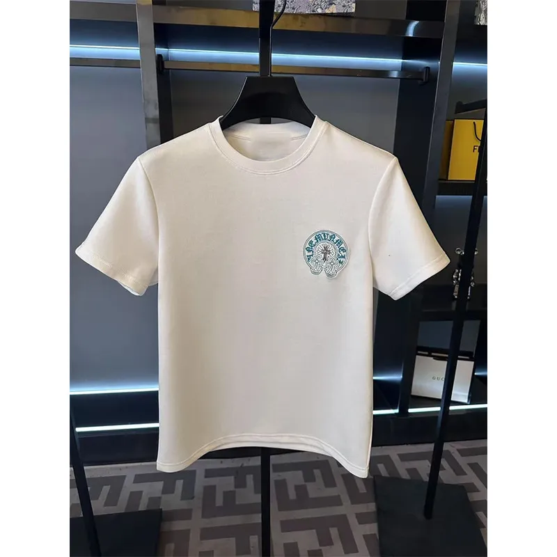 『M-4XL』ライトラグジュアリー おしゃれ ネットレッド トレンド ゆったり クルーネック 半袖 Tシャツ