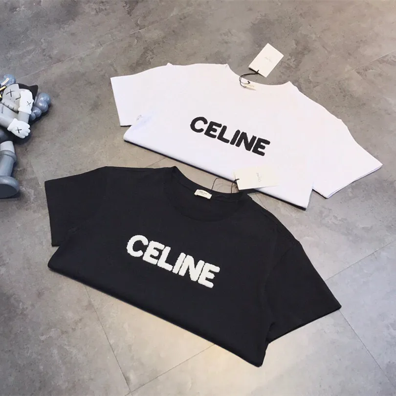 『S-L』クラシック シンプル コーデしやすい 綿100%生地 快適 定番ロゴレター タオル刺繍 Tシャツ
