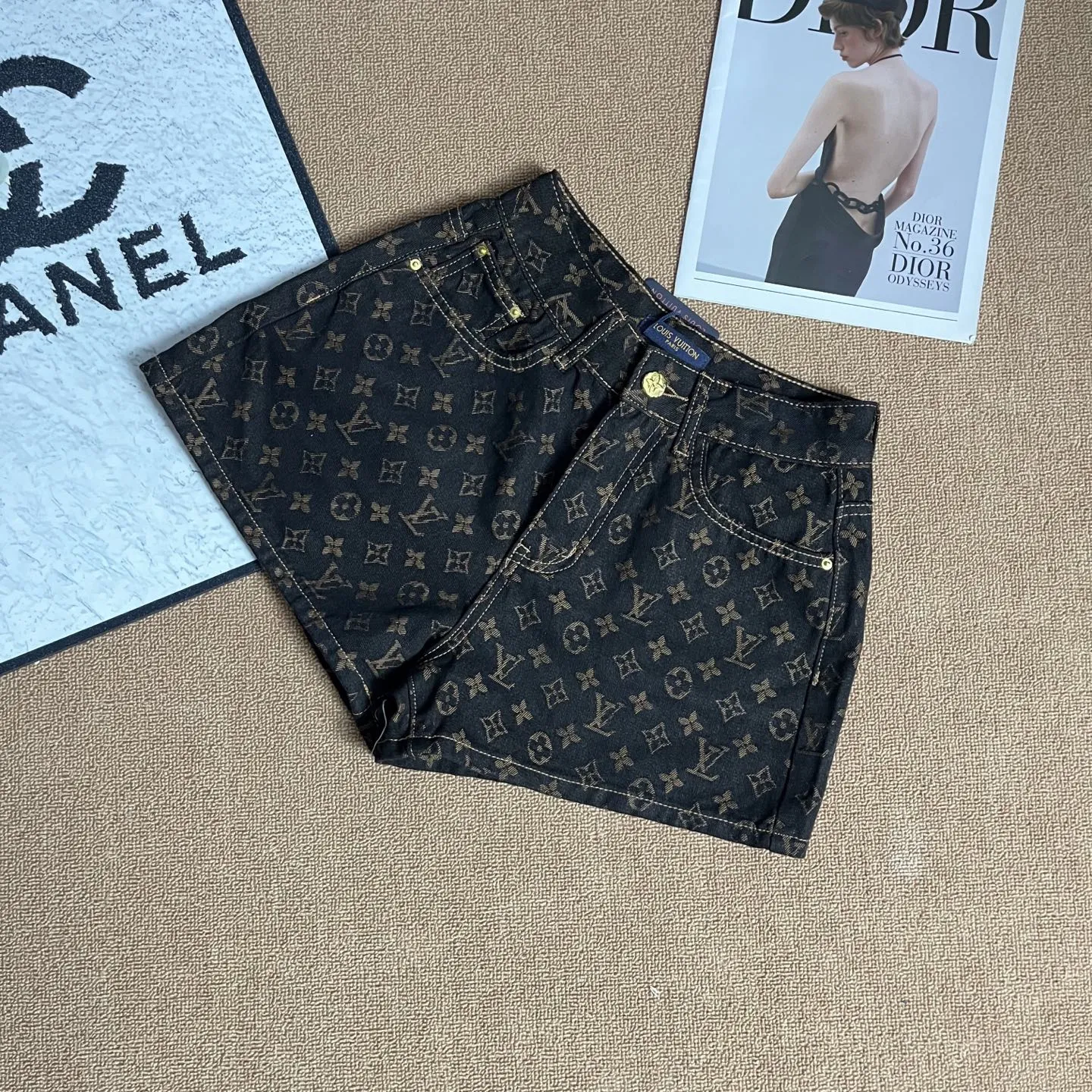 『S-XL』カジュアル ルーズ バランス 魅力 高級 格調 ジャカード デニム ショートパンツ