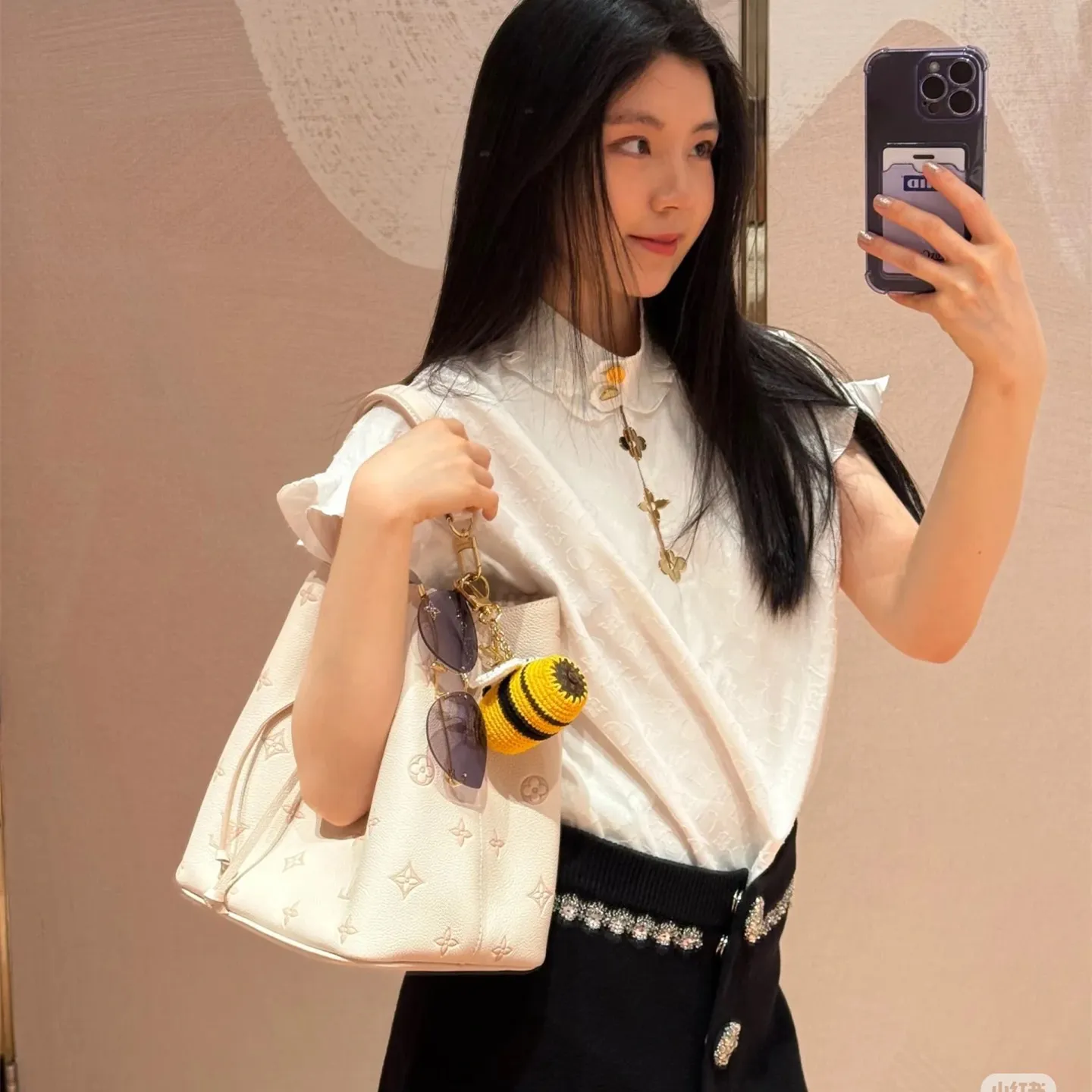 『S-L』レトロ 宮廷 風 少女 気質 ピコット 綿100% 半袖 ブラウス レース スタンド カラー モノグラム シャツ