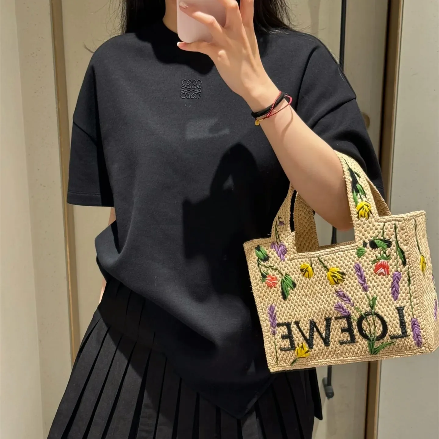 『S-4XL』合わせやすい おすすめ 大人らしい カジュアル クラシックシンプル 刺繍Ｔシャツ