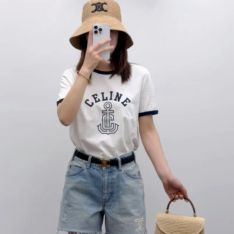 『S-L』カジュアル おしゃれ デイリー着 吸汗速乾 通気性良フレンチクルー風 夏用半袖トップス