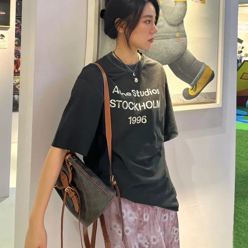 『S-L』売れ筋 トレンド シンプル カジュアル レトロ 着心地良い 合わせやすい プリントＴシャツ