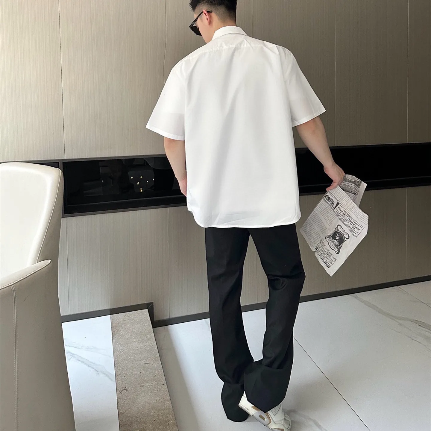 『S-XL』デイリー使いに最適 トレンド最先端 洗練されたデザイン トレンディ 夏らしい シャツ