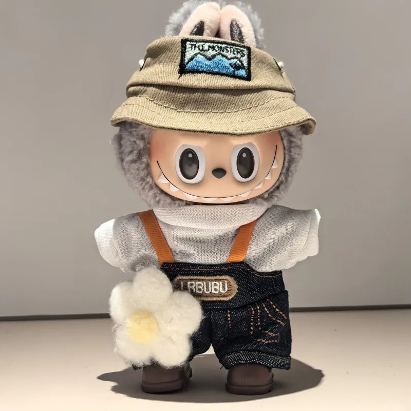 目立つ 話題沸騰中 シンプル カジュアル  labubuぬいぐるみペンダント 服