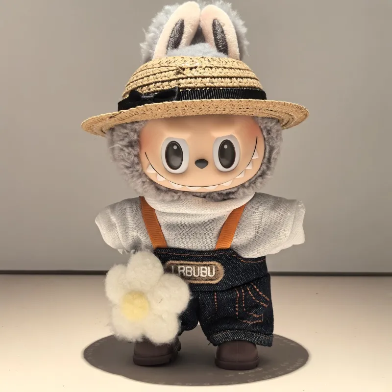 目立つ 話題沸騰中 シンプル カジュアル  labubuぬいぐるみペンダント 服