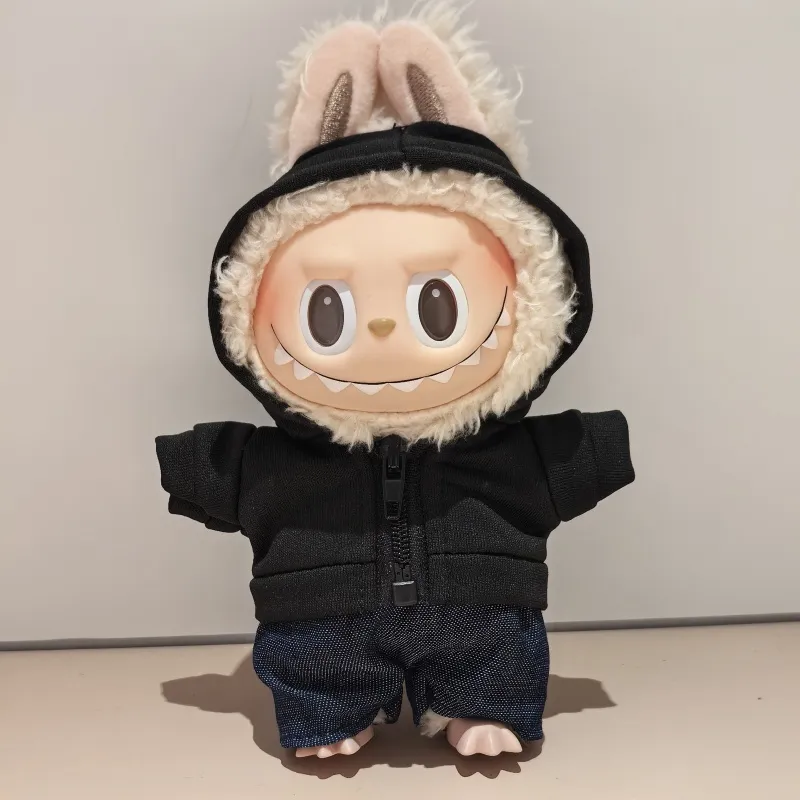 絶対流行 圧倒的セクシー スポーツ パーカー labubuぬいぐるみペンダント 服