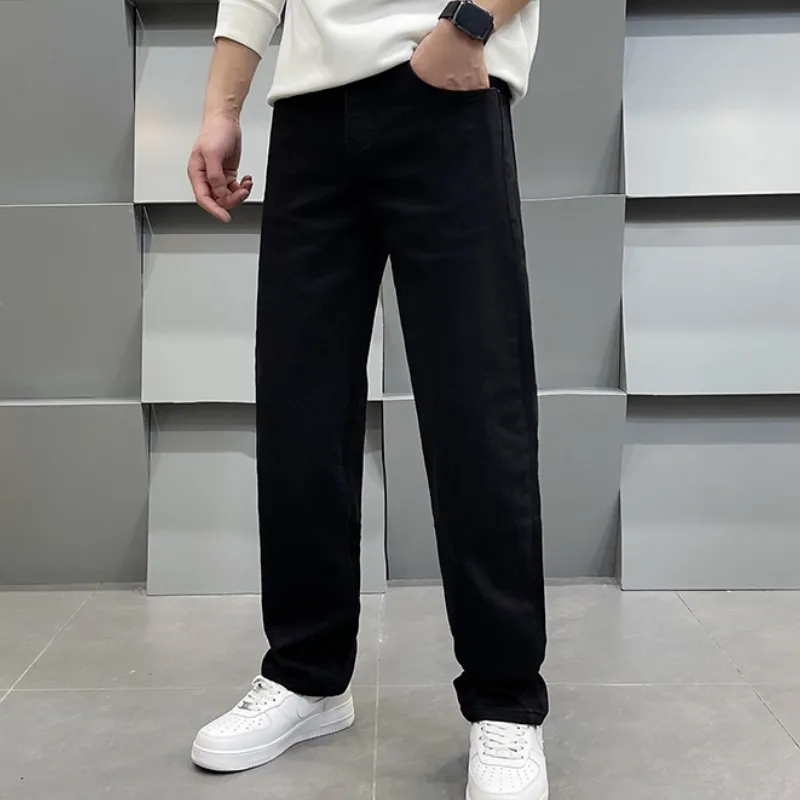『S-2XL』最愛の一着 快適 シンプル 通気性 お手頃価格 デニムパンツ