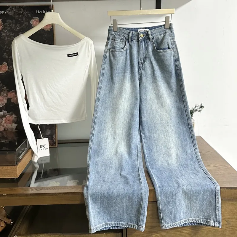 『S-L』今季も大流行 デザイン感 組み合わせやすい 気質満点 トレンド   長袖Tシャツ パンツ