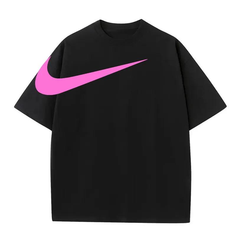 スポーツ 日常 シンプル プリント ラウンドネック 半袖 男女限らず ゆったり 夏 Ｔシャツ