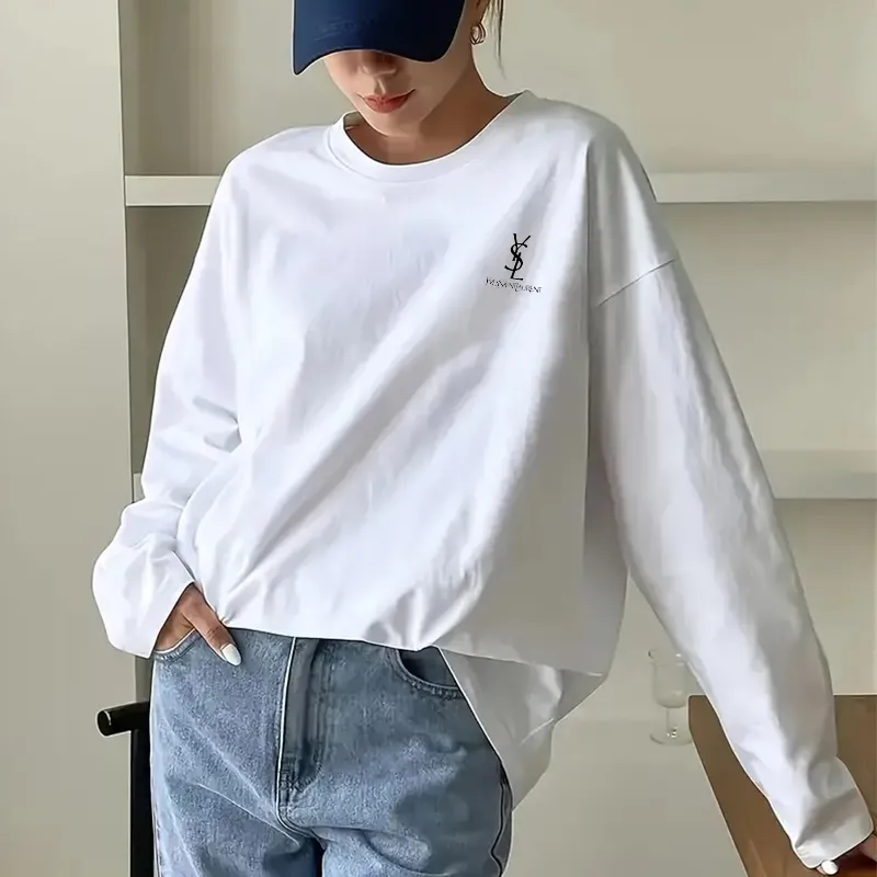 『S-5XL』話題沸騰中 高品質 好感度UP シンプル 最愛の一着 好感度100％ 長袖Tシャツ