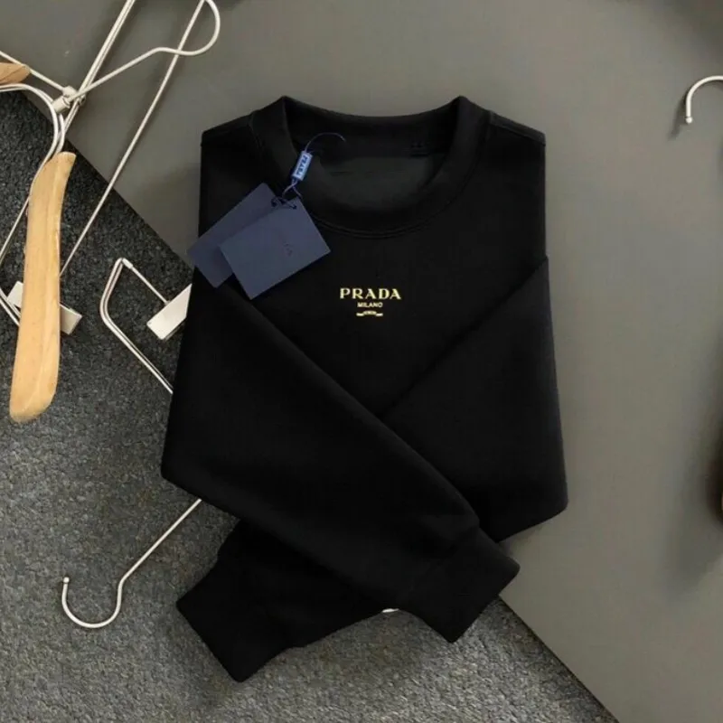 『S-2XL』上品見え ファッション 質感のいいクラシックシンプル 高品質合わせやすい トレーナー