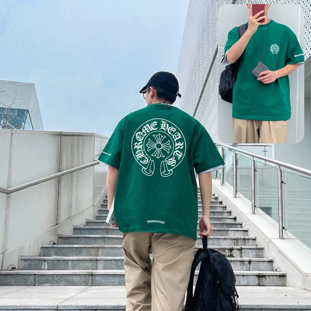 『S-4XL』着回し力抜群 ラウンドネック シンプル アルファベット トレンド 合わせやすい Tシャツ