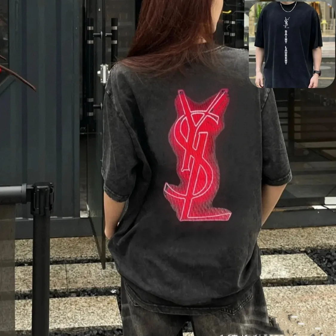 『S-5XL』気質満点 快適 ヴィンテージ フィット感 ミニマリスト おしゃれ Tシャツ