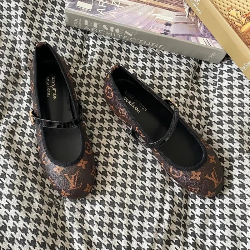 『35-39』LV × 村上隆 芸術的モノグラムと最高級革の邂逅 サンダル