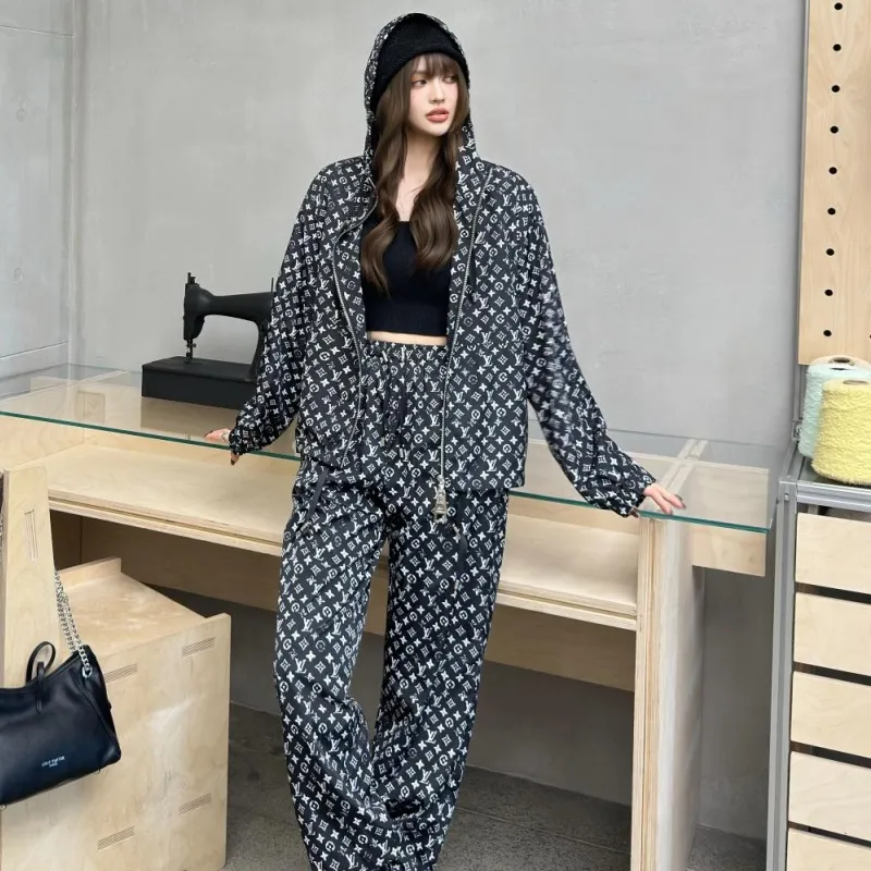 『S-L』人気上昇中 高品質 軽量 着心地良い ファッションカッコイイ配色 セットアップ