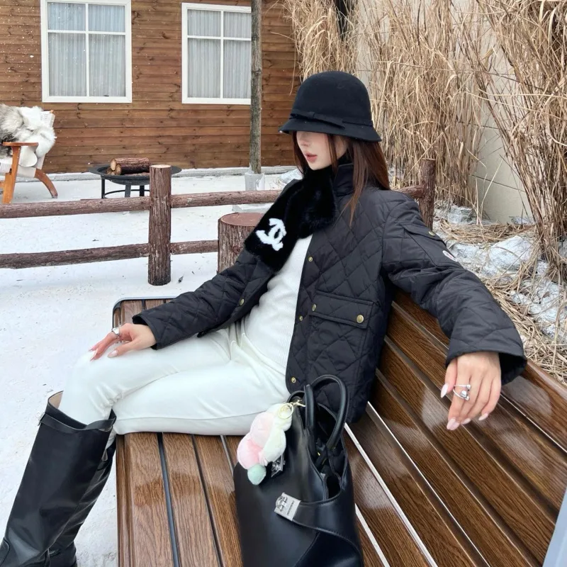 『S-L』好感度UP 元気いっぱい フェミニン シングルブレスト クルーデュロンジャケットアウター