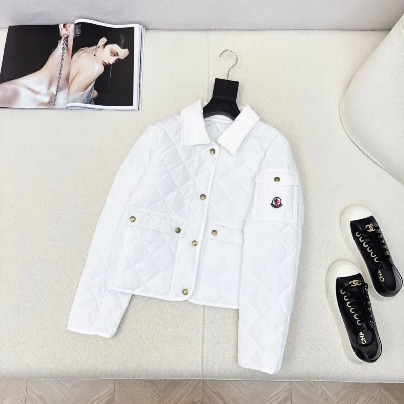 『S-L』好感度UP 元気いっぱい フェミニン シングルブレスト クルーデュロンジャケットアウター