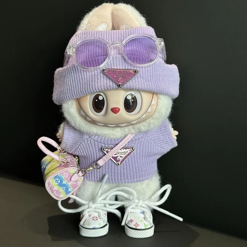 「人形を含まず」おすすめ 目立つ キュート モード labubuぬいぐるみペンダント服 服だけ