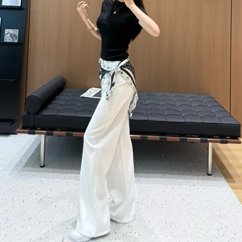 『S-XL』人気上昇中 美人度アップ シンプル きれいめ系 デニム パンツ