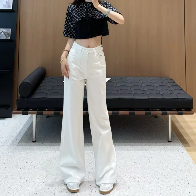 『S-XL』人気上昇中 美人度アップ シンプル きれいめ系 デニム パンツ