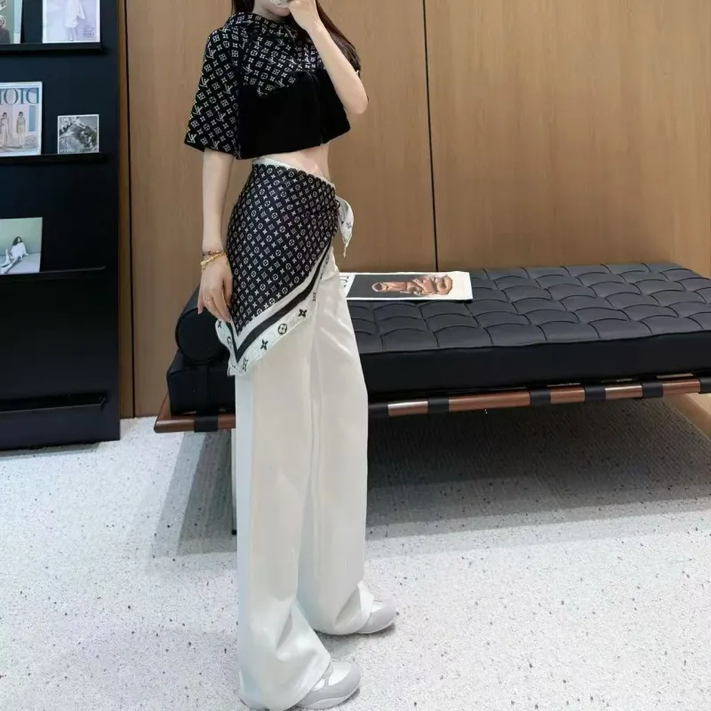 『S-XL』人気上昇中 美人度アップ シンプル きれいめ系 デニム パンツ