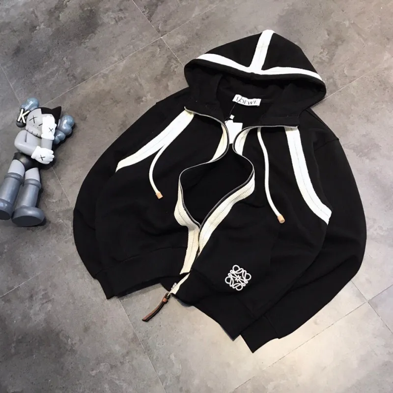 『M-XL』今季も大流行 組み合わせやすい カジュアル フード付き ジッパー アウター