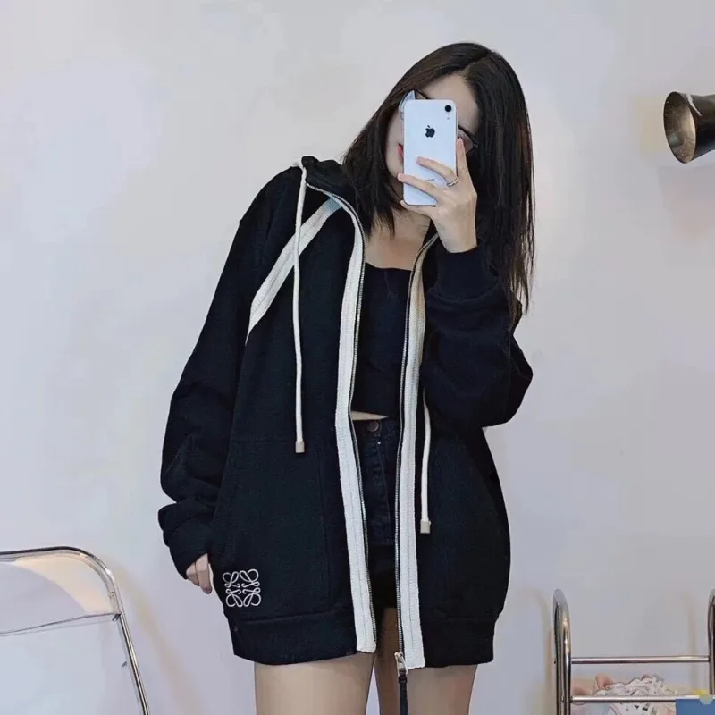 『M-XL』今季も大流行 組み合わせやすい カジュアル フード付き ジッパー アウター