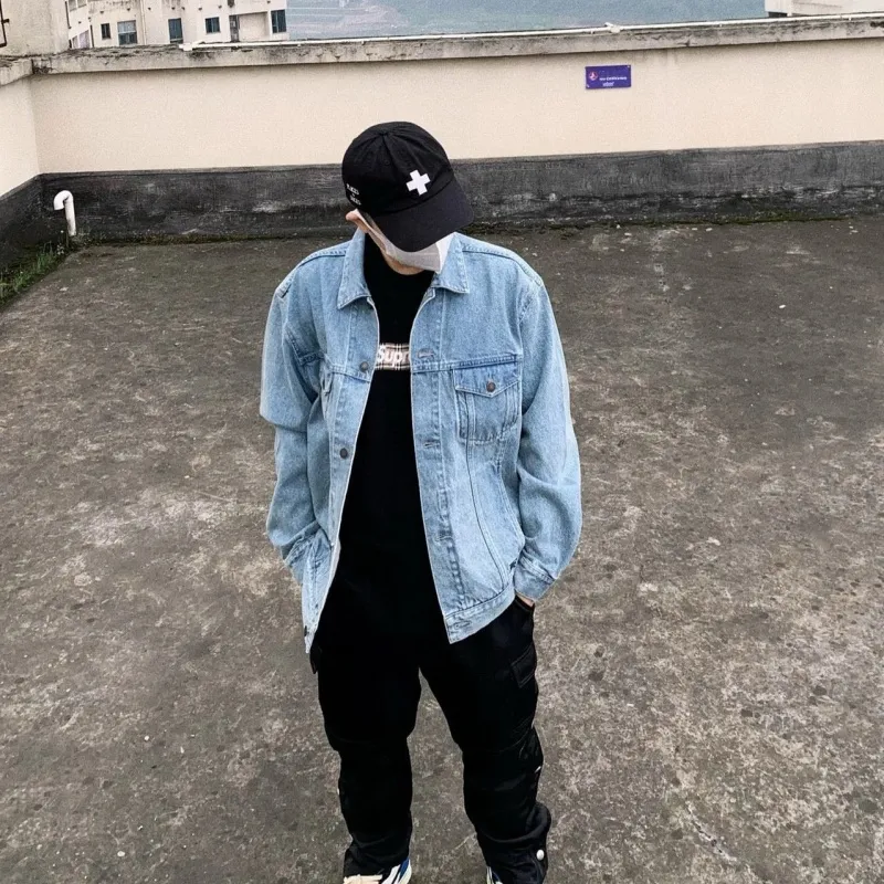 『S-XL』人気爆発中 元気いっぱい トレンド ボタン デニム アウター