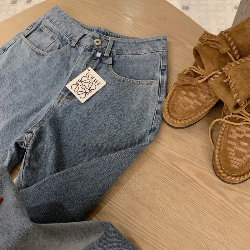 『S-L』今季も大流行 女子マスト 単品注文 レトロ 折り襟 デニム アウター/パンツ