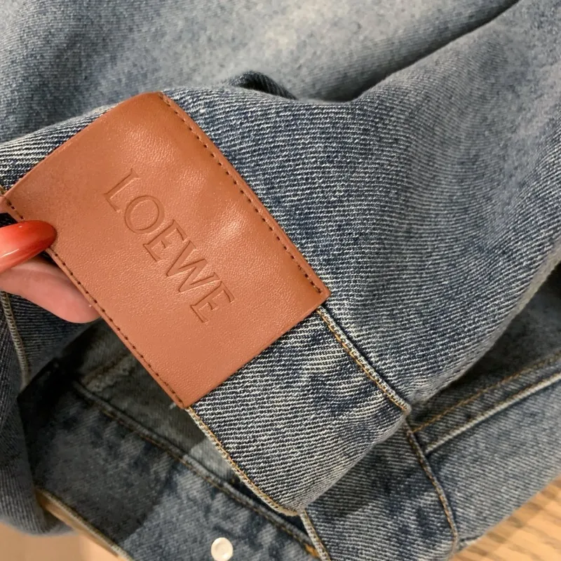 『S-L』今季も大流行 女子マスト 単品注文 レトロ 折り襟 デニム アウター/パンツ