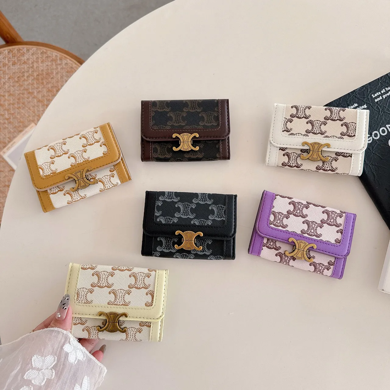 超人気 おすすめアイテム シンプルデザイン 高品質 ミニ財布 カードケース