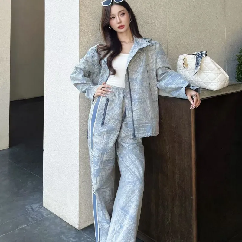 『S-L』最愛の一着 好感度UP 単品注文 エレガント ジャカード フード付き アウター/パンツ/スカート
