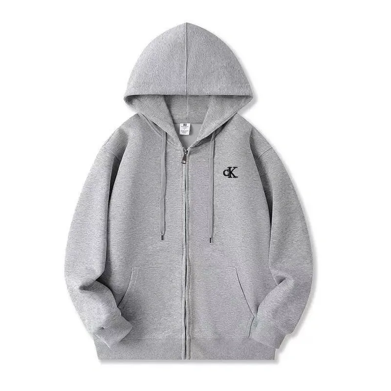 『S-4XL』激売れ中 絶対欲しい シンプル ファスナー フード付き アウター