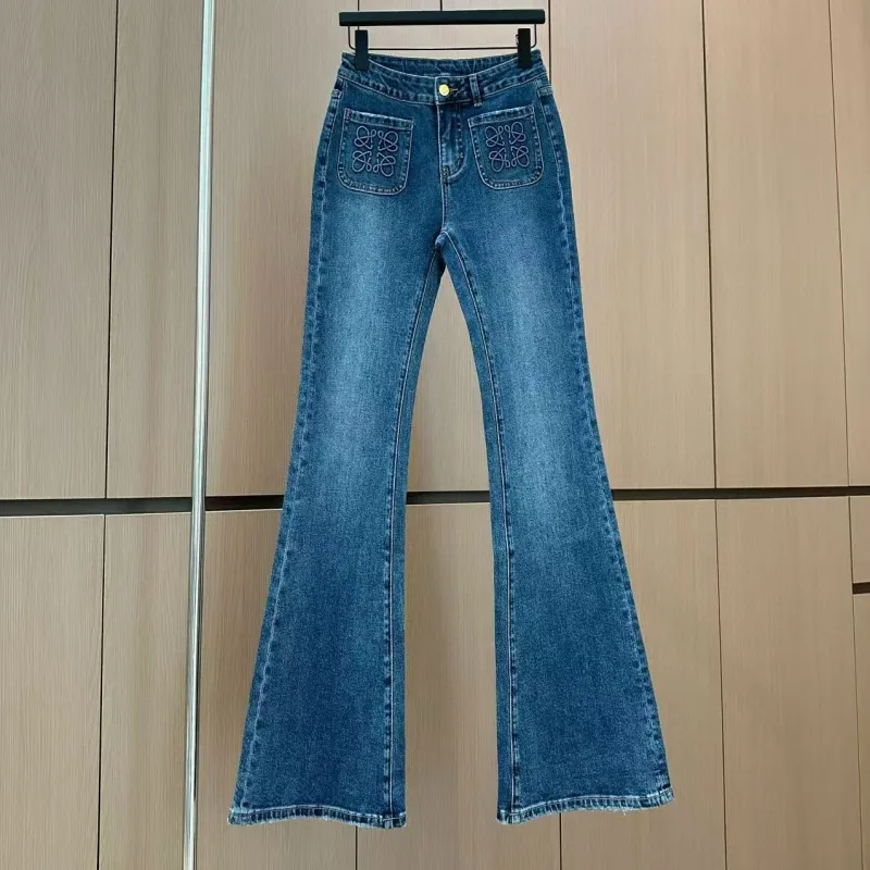 『S-XL』超人気商品 大注目 女子マスト シンプル エレガント デニム パンツ