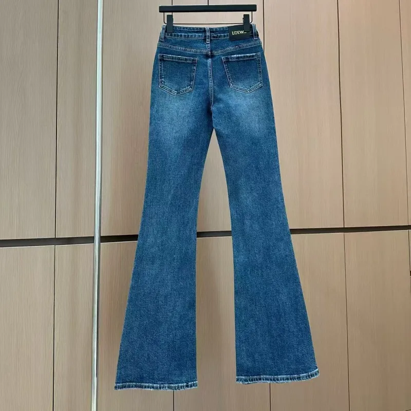 『S-XL』超人気商品 大注目 女子マスト シンプル エレガント デニム パンツ