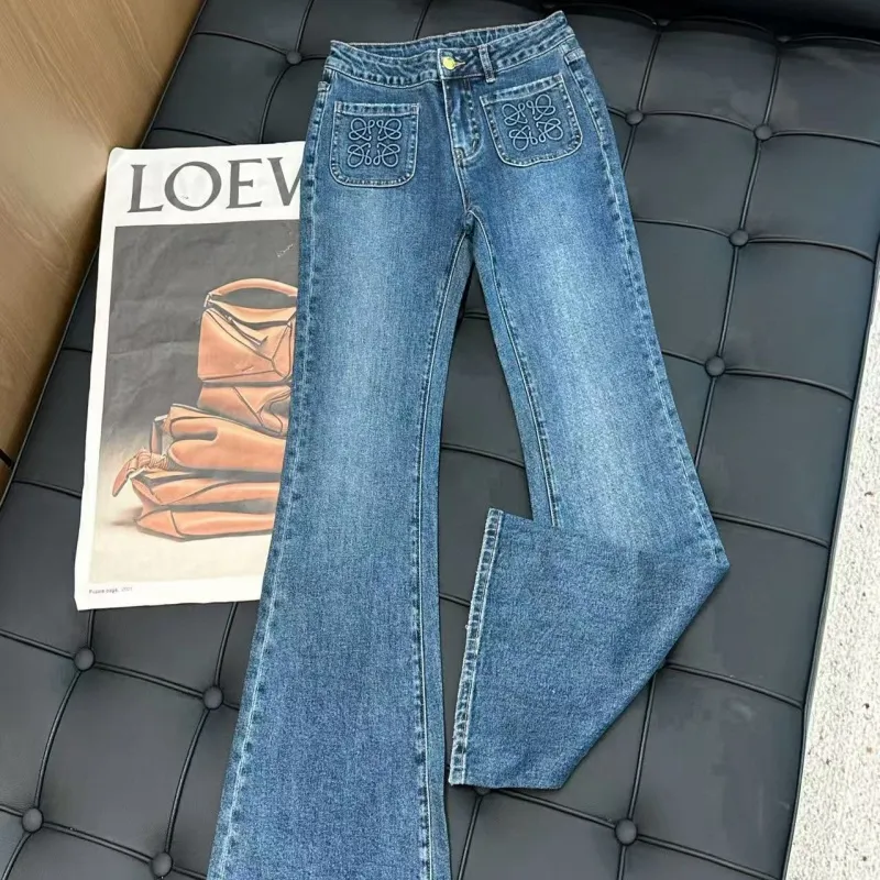 『S-XL』超人気商品 大注目 女子マスト シンプル エレガント デニム パンツ