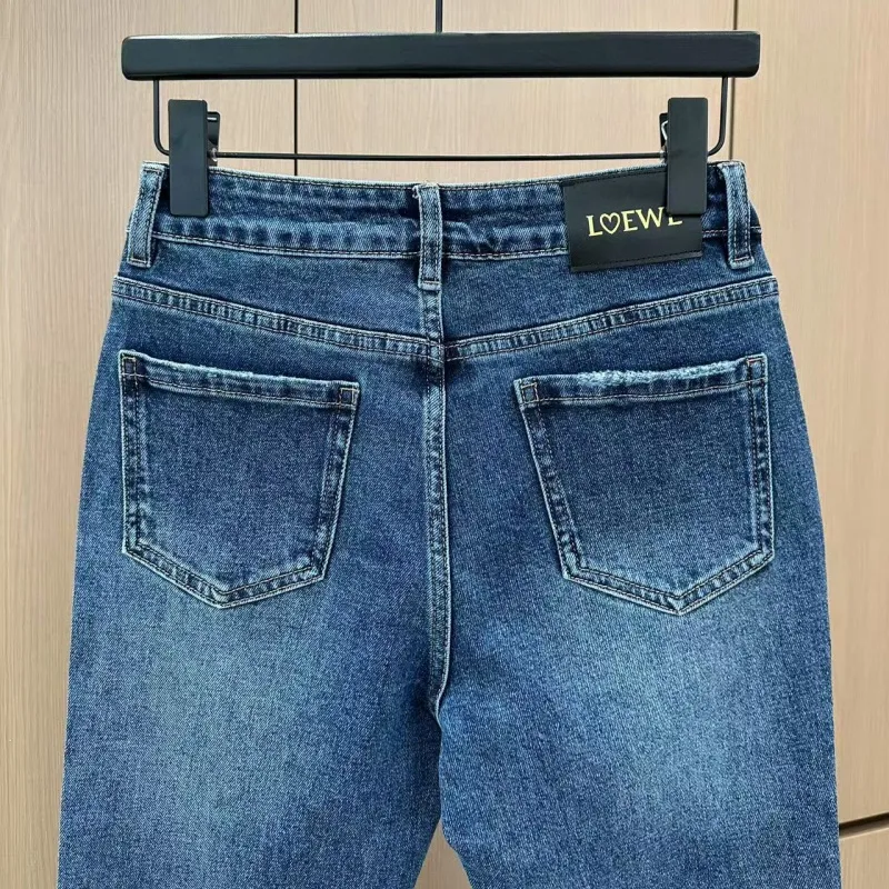 『S-XL』超人気商品 大注目 女子マスト シンプル エレガント デニム パンツ