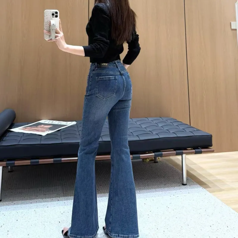 『S-XL』超人気商品 大注目 女子マスト シンプル エレガント デニム パンツ