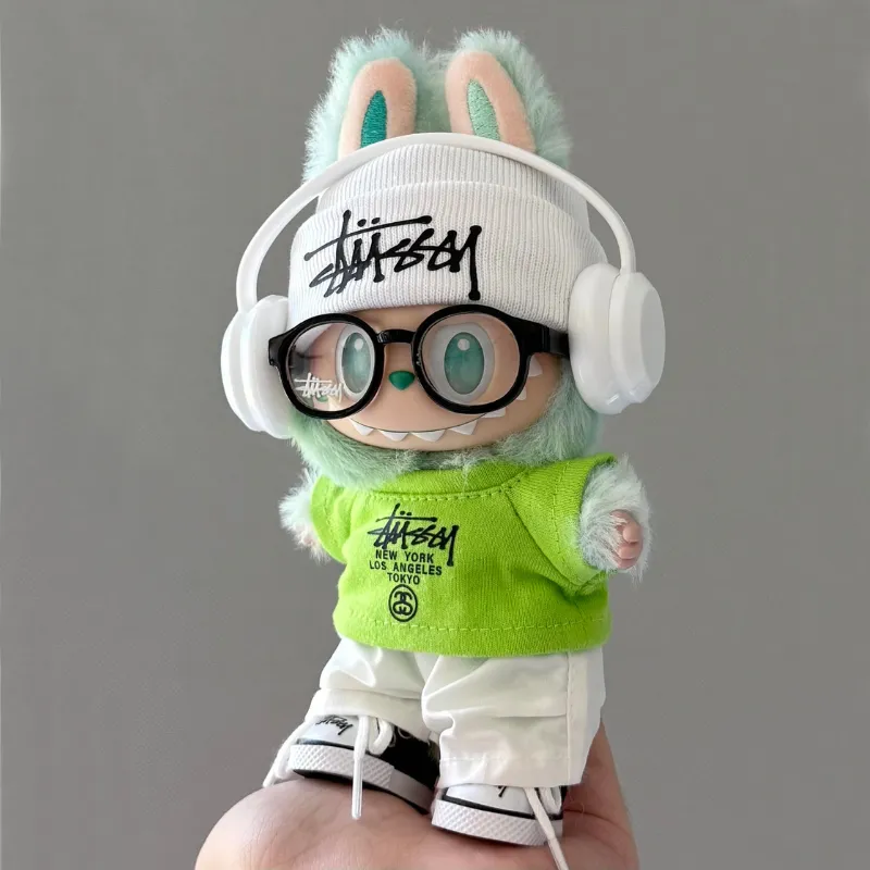 「人形を含まず」 超人気商品 合わせやすい レトロ シンプル labubuぬいぐるみペンダント服 服だけ