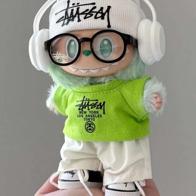 「人形を含まず」 超人気商品 合わせやすい レトロ シンプル labubuぬいぐるみペンダント服 服だけ