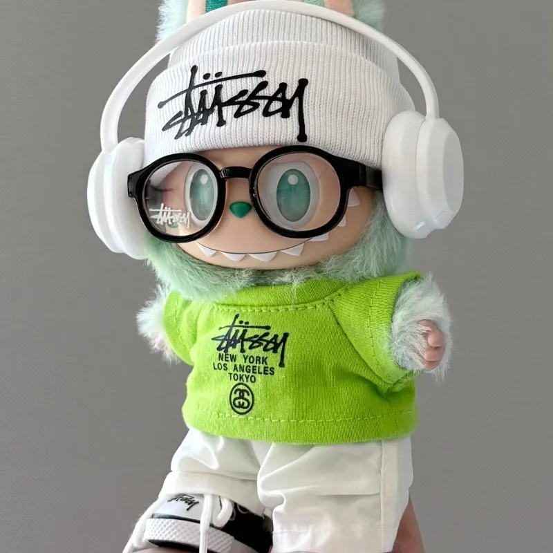 「人形を含まず」 超人気商品 合わせやすい レトロ シンプル labubuぬいぐるみペンダント服 服だけ